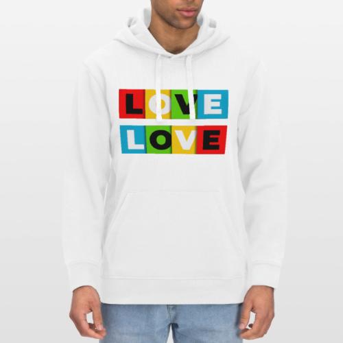 Love in Color - Stanley/Stella Drummer Unisex Organic Hoodie