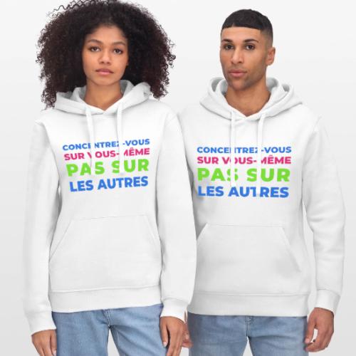 Refocus - Stanley/Stella Drummer Unisex Organic Hoodie