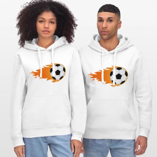 Soccer Ball - Stanley/Stella Drummer Unisex Organic Hoodie