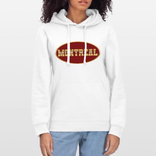 Montreal in Gold - Stanley/Stella Drummer Unisex Organic Hoodie