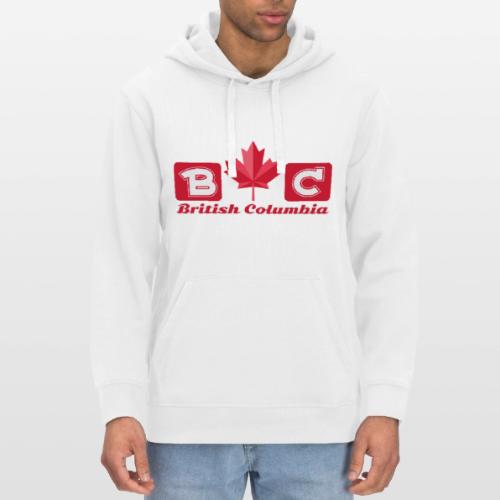 British Columbia, province of Canada - Stanley/Stella Drummer Unisex Organic Hoodie