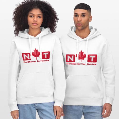Canada: Northern Identity Emblem - Stanley/Stella Drummer Unisex Organic Hoodie