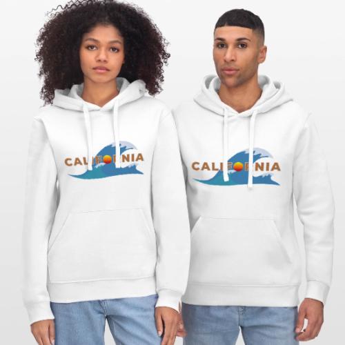 Blue Wave California - Stanley/Stella Drummer Unisex Organic Hoodie