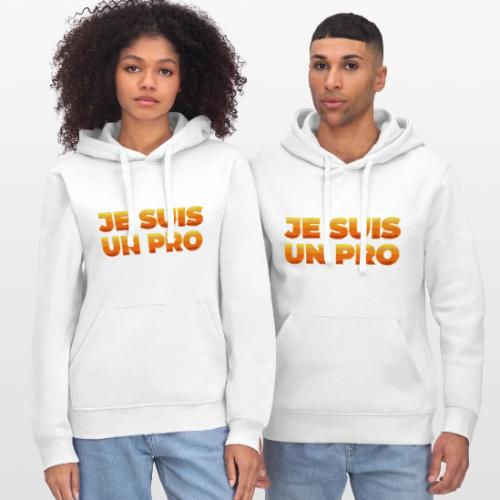 Je suis un pro - Stanley/Stella Drummer Unisex Organic Hoodie