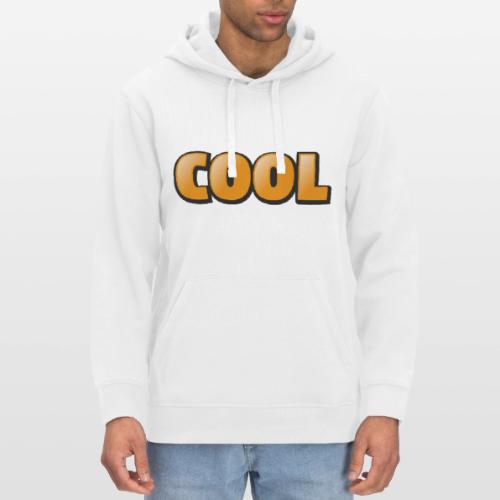 Cool 3D Word Design – Bold Chill Style - Stanley/Stella Drummer Unisex Organic Hoodie