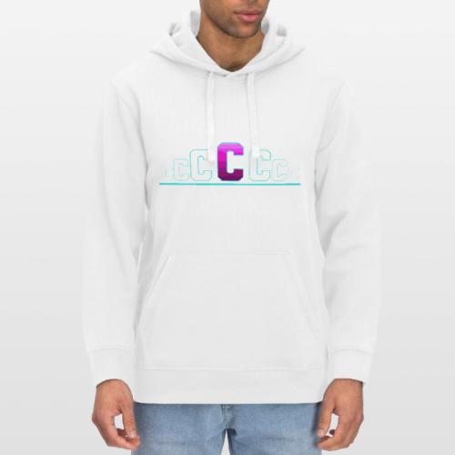 Letter C – Capital Varsity Alphabet Monogram - Stanley/Stella Drummer Unisex Organic Hoodie