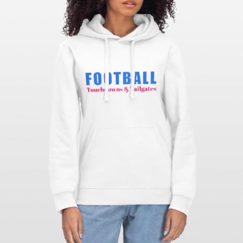 Football Touchdowns & Tailgates Design - Stanley/Stella Drummer Unisex Organic Hoodie