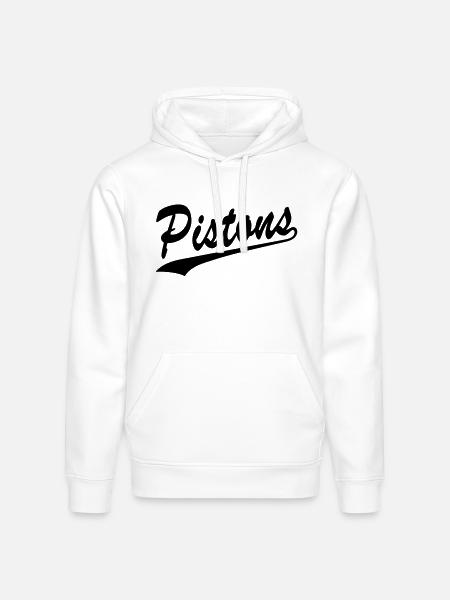 Pistons - Stanley/Stella Drummer Unisex Organic Hoodie - white
