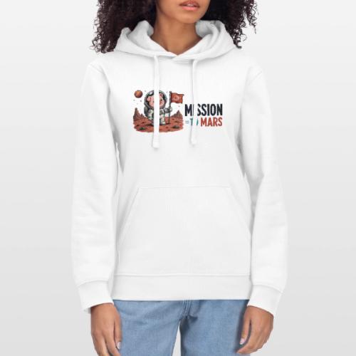 Mission To Mars Space Pig - Stanley/Stella Drummer Unisex Organic Hoodie