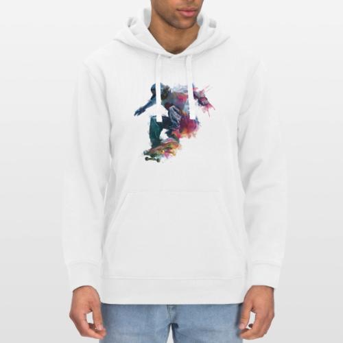 Skateboarding: Ride the Colors - Stanley/Stella Drummer Unisex Organic Hoodie