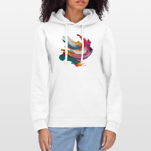 Colorful brushstrokes - Stanley/Stella Drummer Unisex Organic Hoodie