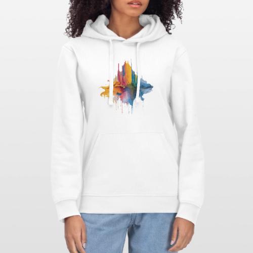 Impasto Spectrum - Stanley/Stella Drummer Unisex Organic Hoodie