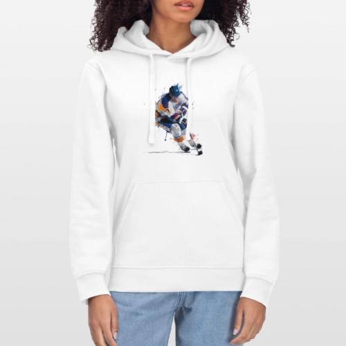 Hockey: Icy Streaks - Stanley/Stella Drummer Unisex Organic Hoodie