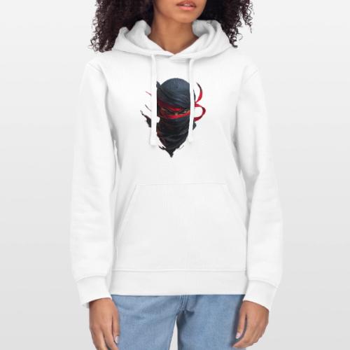 Crimson Stare Ninja - Stanley/Stella Drummer Unisex Organic Hoodie