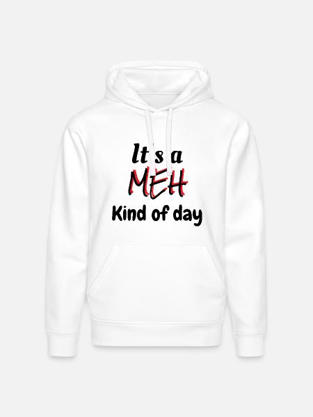 MEH - Stanley/Stella Drummer Unisex Organic Hoodie - white