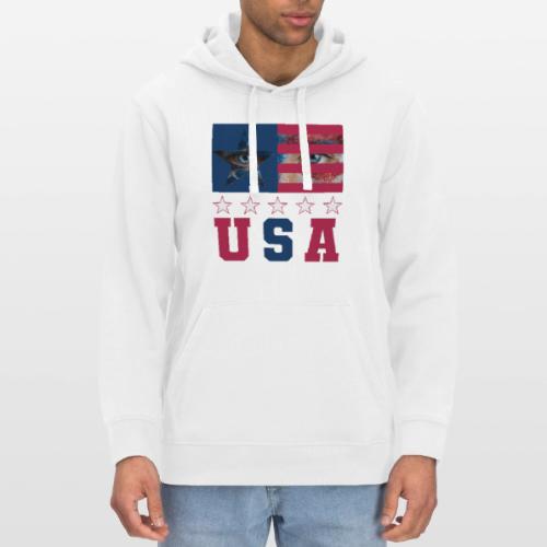 Stars and Vision USA - Stanley/Stella Drummer Unisex Organic Hoodie