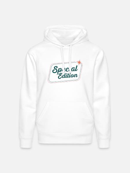 Special Edition - Stanley/Stella Drummer Unisex Organic Hoodie - white