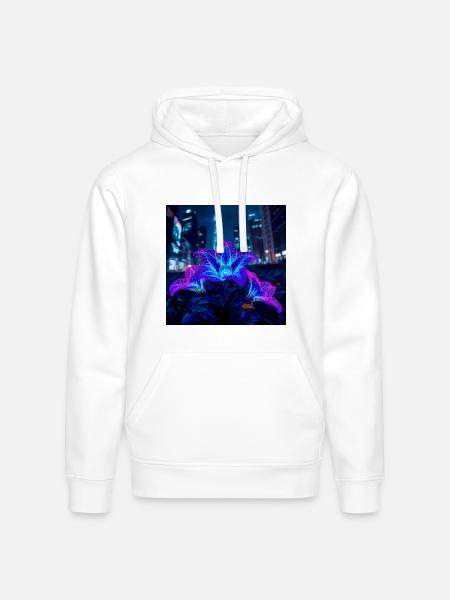 Plazma - Stanley/Stella Drummer Unisex Organic Hoodie - white