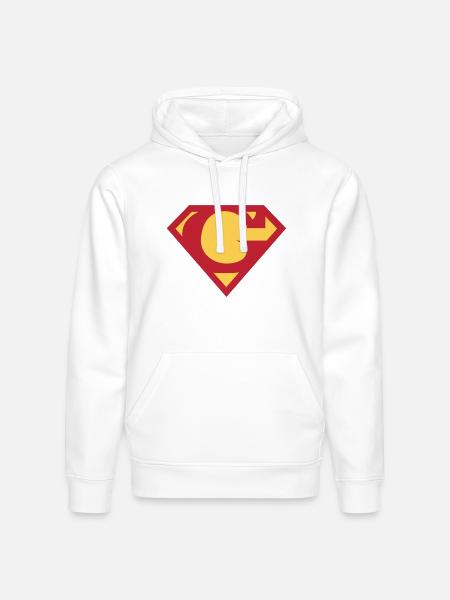 Letter G - Stanley/Stella Drummer Unisex Organic Hoodie - white