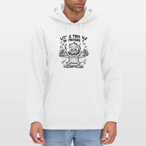 Playful Mischief Demon Illustration - Stanley/Stella Drummer Unisex Organic Hoodie