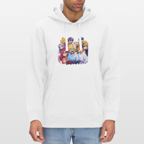 Thrill Rush Anime Squad Streetwear - Stanley/Stella Drummer Unisex Organic Hoodie