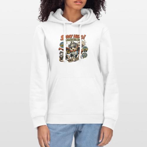 Analog Supplies Retro Film Camera Hero - Stanley/Stella Drummer Unisex Organic Hoodie