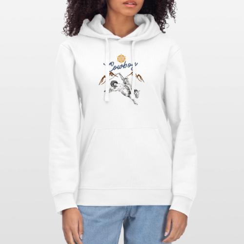 Wild West Cowboy Ride - Stanley/Stella Drummer Unisex Organic Hoodie