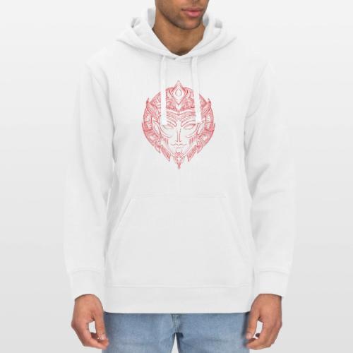 DemBoyz Logomark (Red Edition) - Stanley/Stella Drummer Unisex Organic Hoodie
