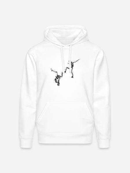 Freefly - Stanley/Stella Drummer Unisex Organic Hoodie - white