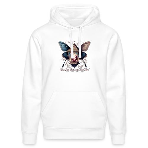 Guiding Light Eternal Flame Lantern Romance Gifts - Stanley/Stella Drummer Unisex Organic Hoodie