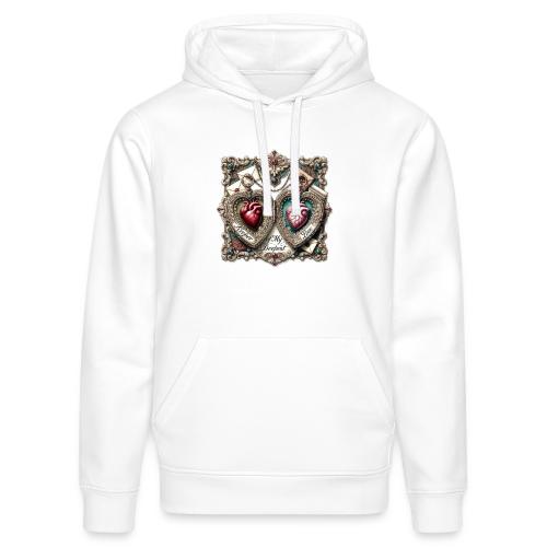 Keeper of My Deepest Love Victorian Locket T-Shirt - Stanley/Stella Drummer Unisex Organic Hoodie