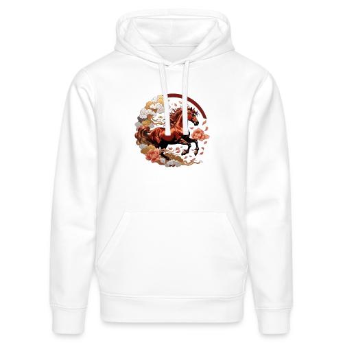 Year of the Horse T Shirt, Lunar New Year Gift - Stanley/Stella Drummer Unisex Organic Hoodie