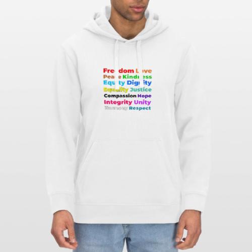 Words of Light - Stanley/Stella Drummer Unisex Organic Hoodie