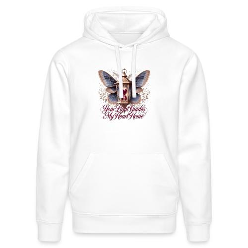 Your Light Guides My Heart HomeGifts T-Shirt - Stanley/Stella Drummer Unisex Organic Hoodie