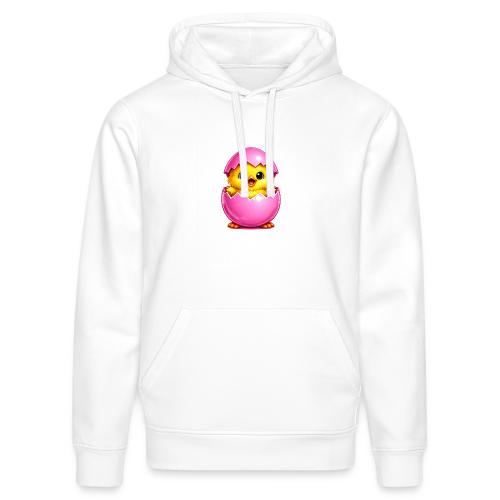 Easter Chick Pink - Stanley/Stella Drummer Unisex Organic Hoodie
