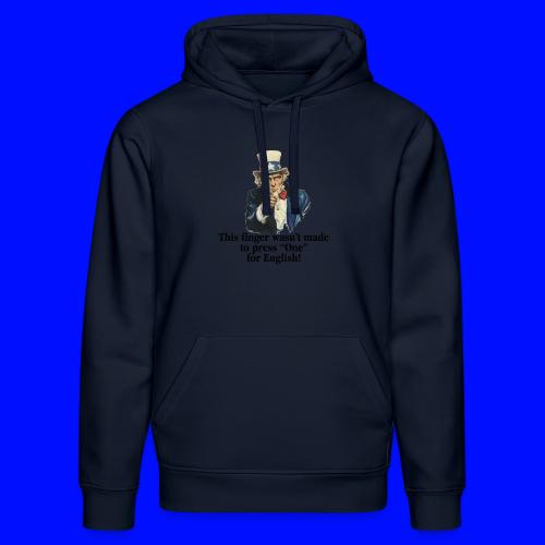 Uncle Sam - Finger - Stanley/Stella Drummer Unisex Organic Hoodie