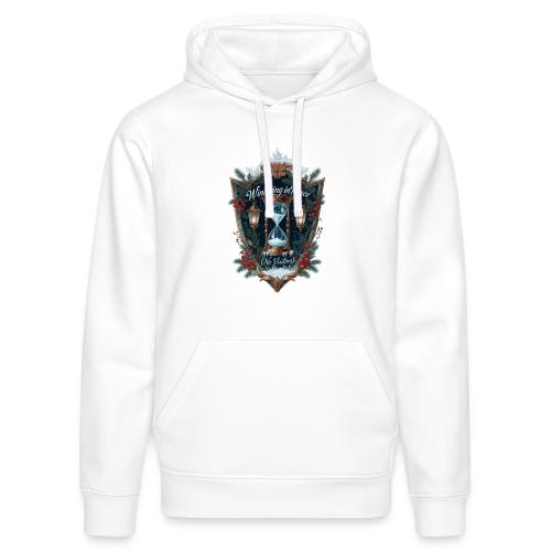 Wintering in Peace (No Visitors) T-Shirt - Stanley/Stella Drummer Unisex Organic Hoodie