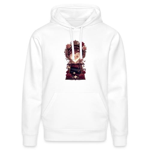 You Unlock the Story of Us Library Gifts T-Shirts - Stanley/Stella Drummer Unisex Organic Hoodie