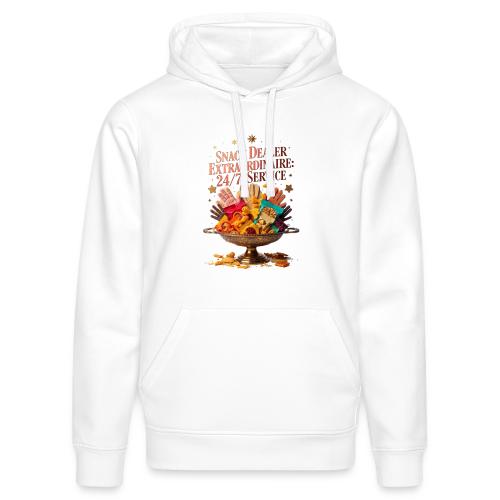 Snack Dealer Extraordinaire Tee, Mum Gift - Stanley/Stella Drummer Unisex Organic Hoodie