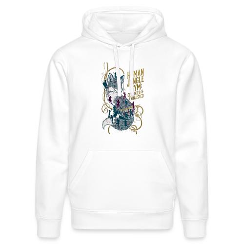 Human Jungle Gym Fox Tee - Stanley/Stella Drummer Unisex Organic Hoodie