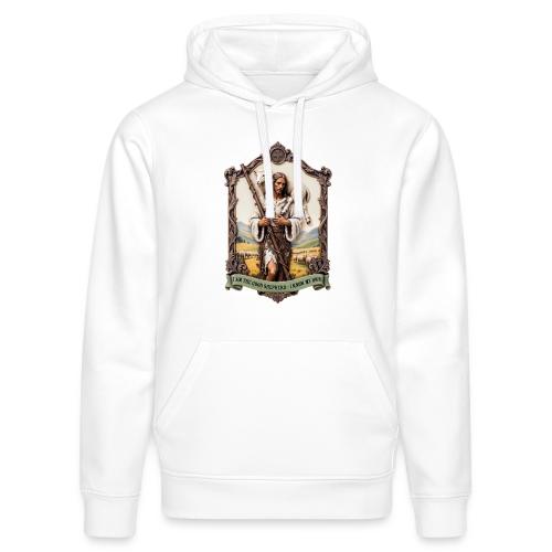 I Am The Good Shepherd T Shirt, Christian Gift - Stanley/Stella Drummer Unisex Organic Hoodie
