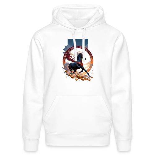 Year of the Horse Dawn T Shirt,Lunar New Year Gift - Stanley/Stella Drummer Unisex Organic Hoodie