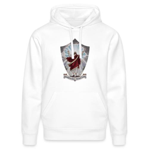 Easter Ascended in Glory T Shirt,Resurrection Gift - Stanley/Stella Drummer Unisex Organic Hoodie