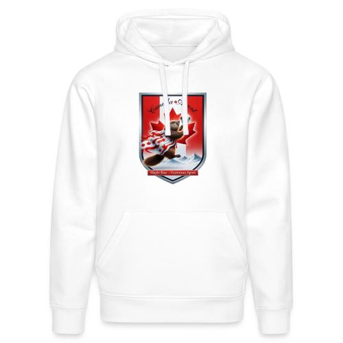 Canada Beaver Ascent T-Shirt, Canadian Pride Gift - Stanley/Stella Drummer Unisex Organic Hoodie