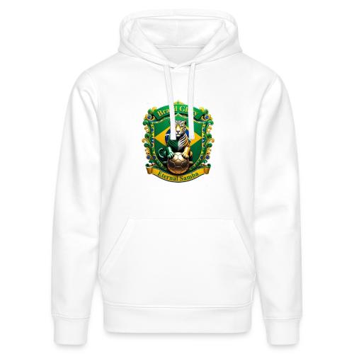 Brazil Jaguar Glory Tee, Brazilian Pride Gift - Stanley/Stella Drummer Unisex Organic Hoodie