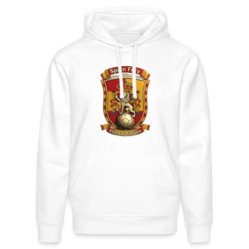 Spain Lion Fury T-Shirt, Spanish Crest Gift - Stanley/Stella Drummer Unisex Organic Hoodie