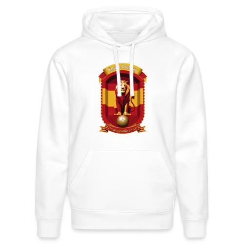 Spain Lion Victory T-Shirt, Flag Pride Crest Gift - Stanley/Stella Drummer Unisex Organic Hoodie