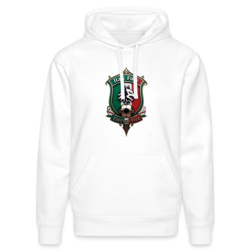 Italy heritage Wolf Fury Tee, Pride Badge Gift - Stanley/Stella Drummer Unisex Organic Hoodie