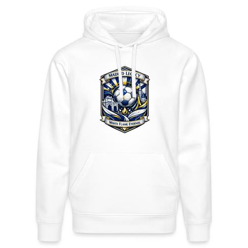 Madrid White Legacy T Shirt, Madrid Fan Gift - Stanley/Stella Drummer Unisex Organic Hoodie