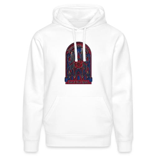 Barcelona Scarlet Pride T Shirt, Vibrant City Gift - Stanley/Stella Drummer Unisex Organic Hoodie